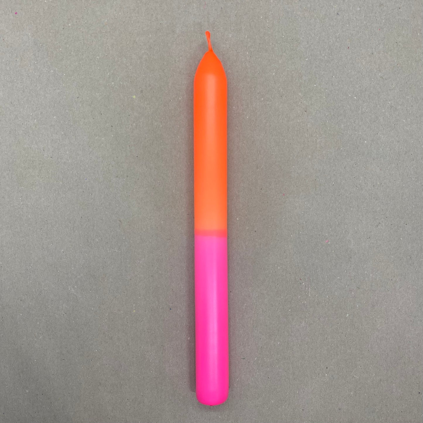 Stabkerze 24cm neonpink & neonorange