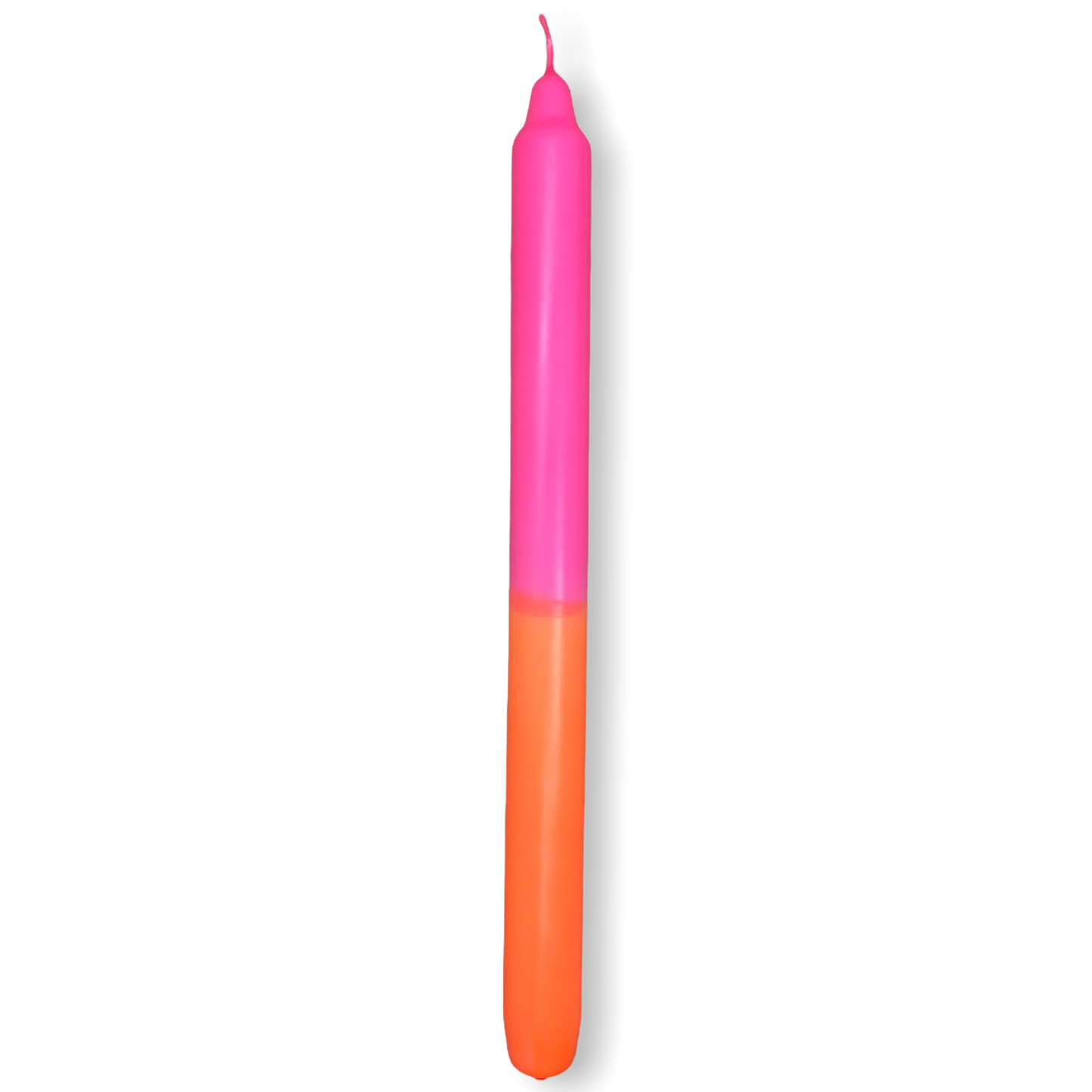 Stabkerze 29cm neonorange & neonrosa