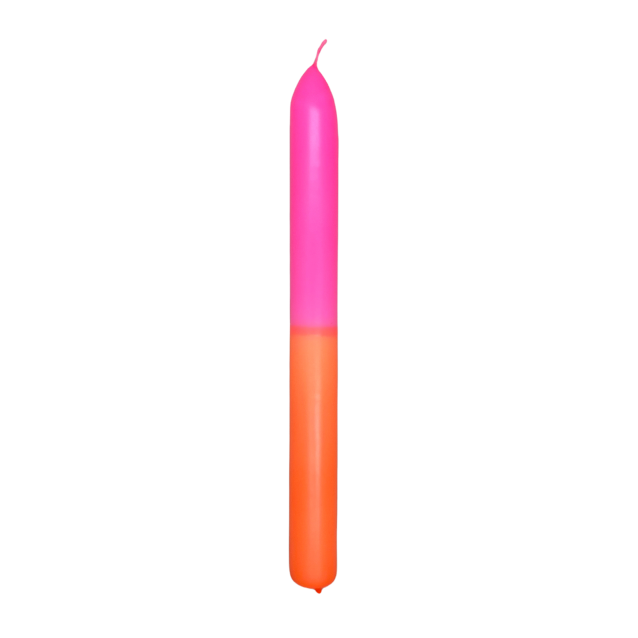 Dip Dye Stabkerze pink & orange  | DipDip Candles